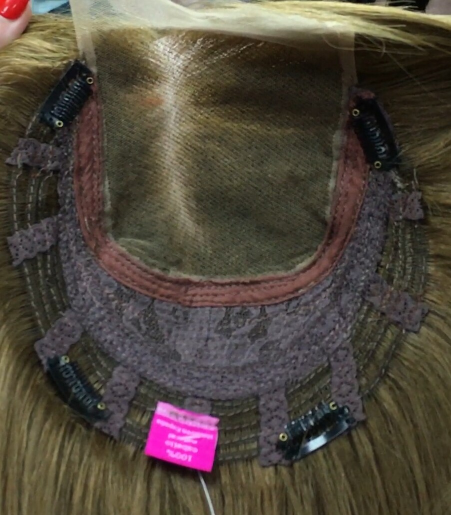 Voluminador natural ALBERTA 4 TOP TUL color 8 acabado REDONDO