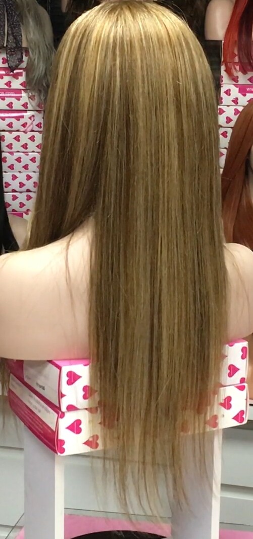 Peluca Natural ANA BELEN color 5H27 TOP DE TUL 25/30cm