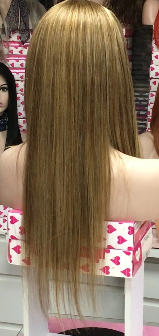 Peluca Natural ANA BELEN color 5H27 TOP DE TUL 25/30cm
