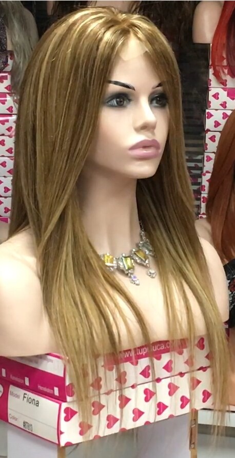 Peluca Natural ANA BELEN color 5H27 TOP DE TUL 25/30cm