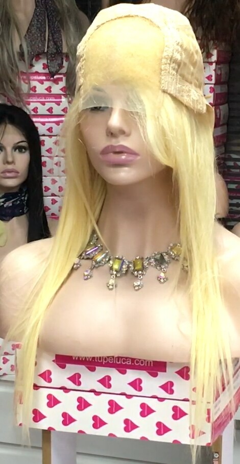 Peluca Natural ANA BELEN color 613 TOP DE TUL 25/30cm