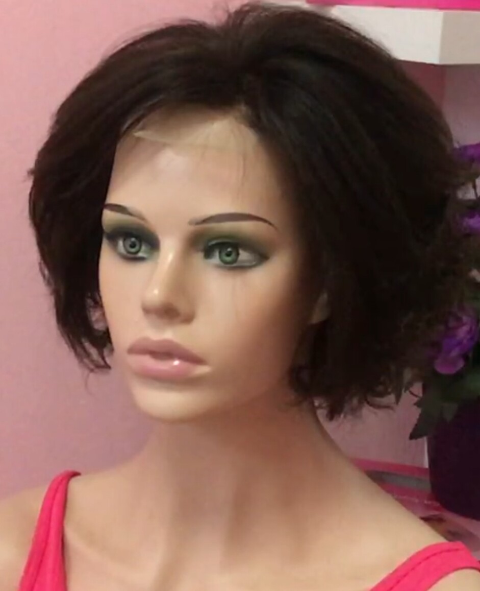 Peluca natural MAR RIZADA RAYA TUL color 1