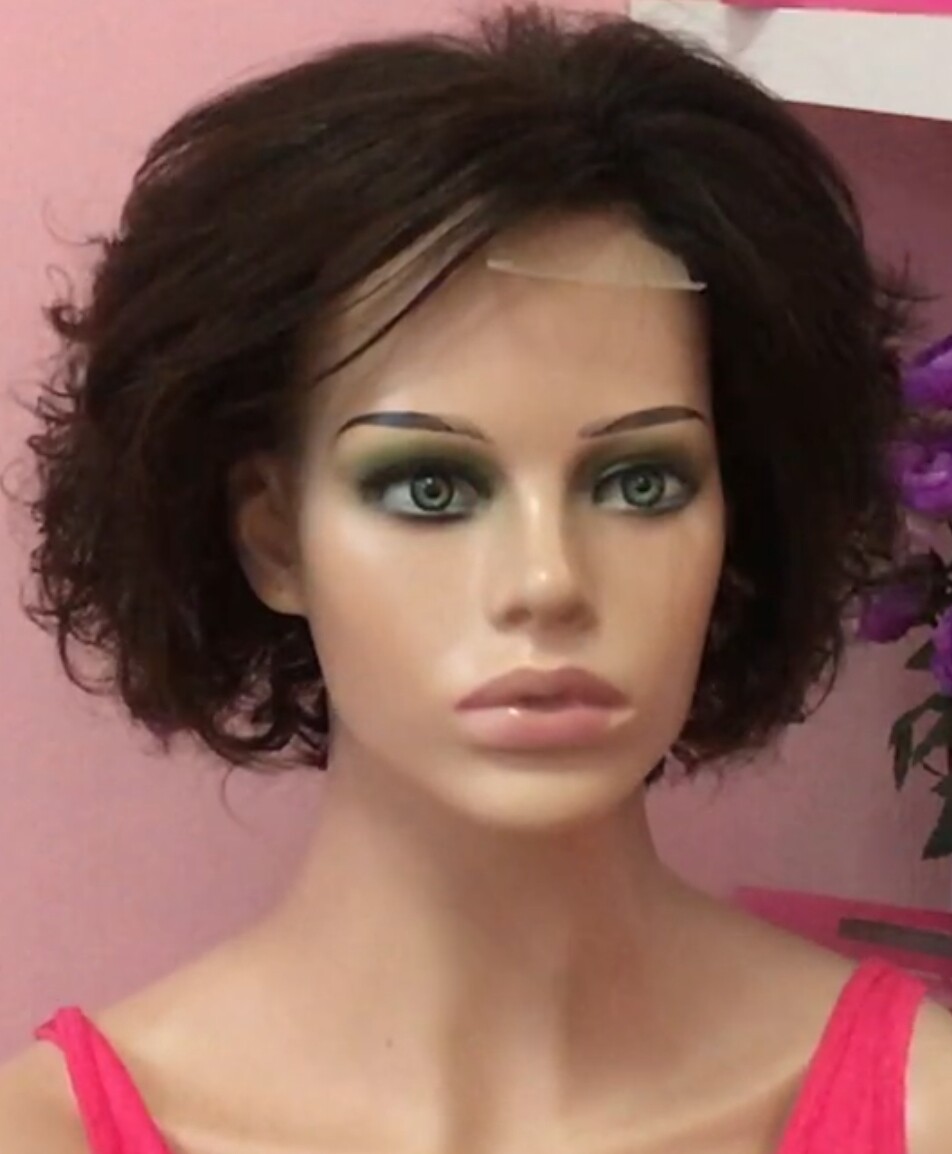 Peluca natural MAR RIZADA RAYA TUL color 1