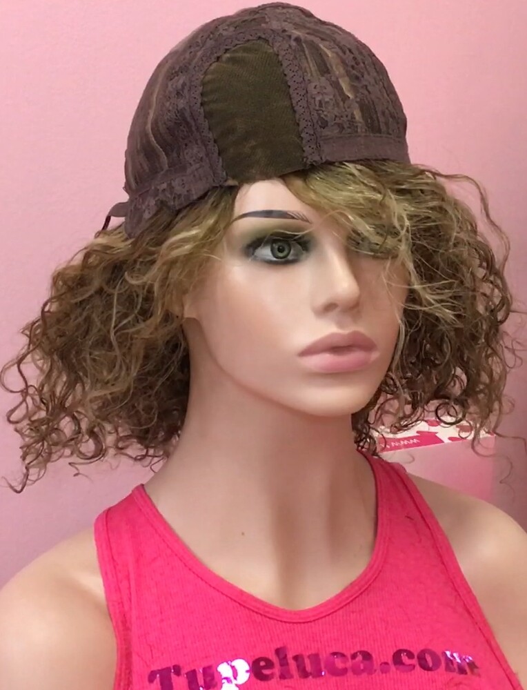 Peluca rizada PELO natural NIRVANA color 8H613 RAYA TUL