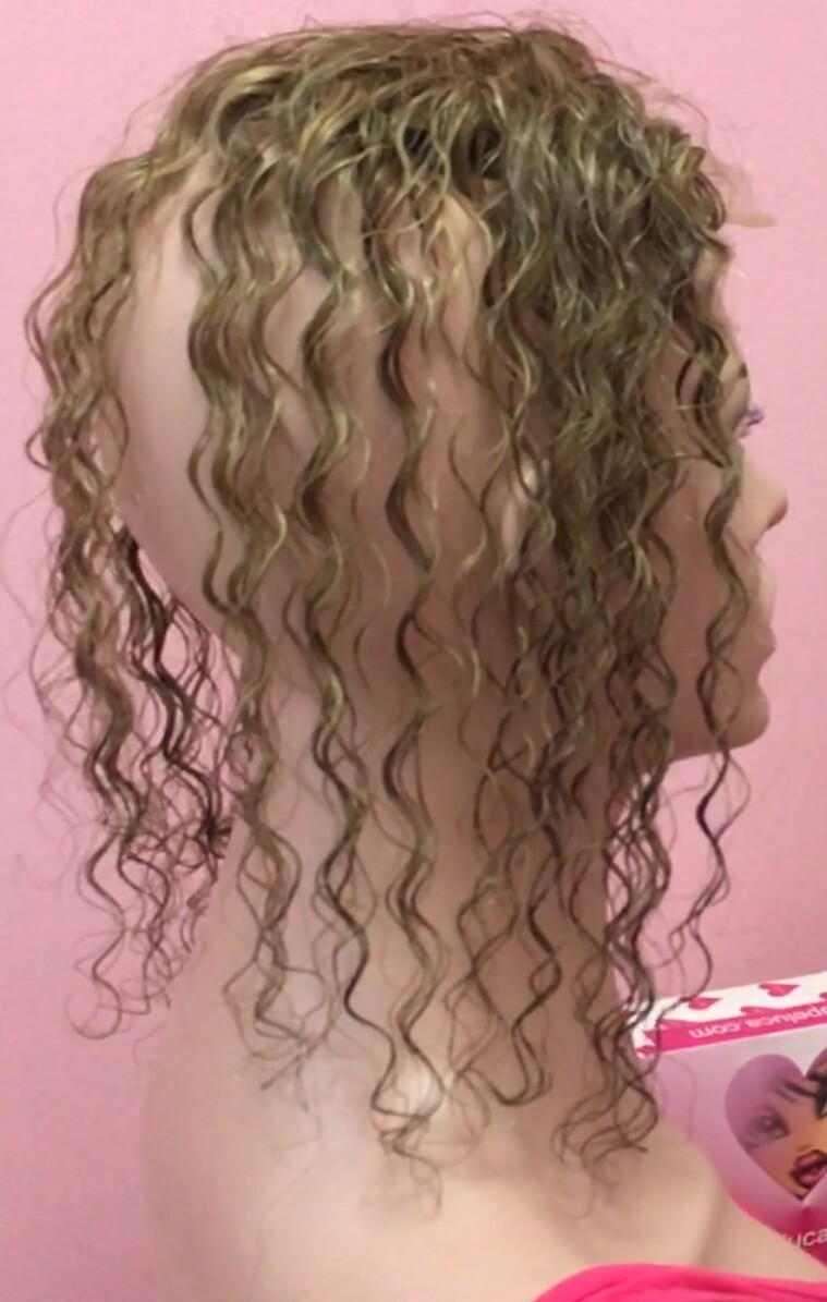 TUL 10X10 Rizado LILI 12 pulgadas VOLUMATER NATURAL  color 8h613