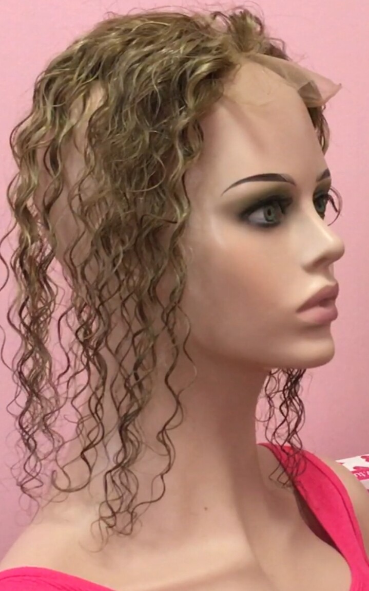 TUL 10X10 Rizado LILI 12 pulgadas VOLUMATER NATURAL  color 8h613