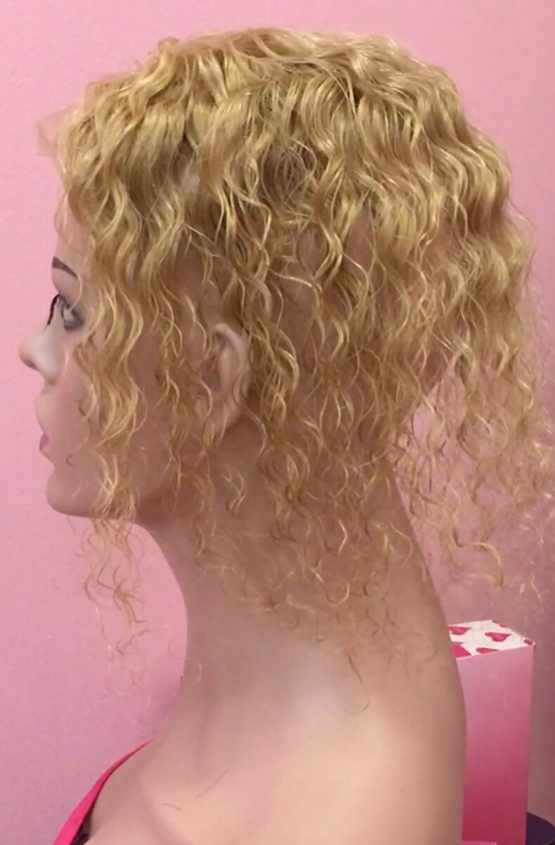 TUL 10X10 Rizado LILI 12" VOLUMATER NATURAL color 27