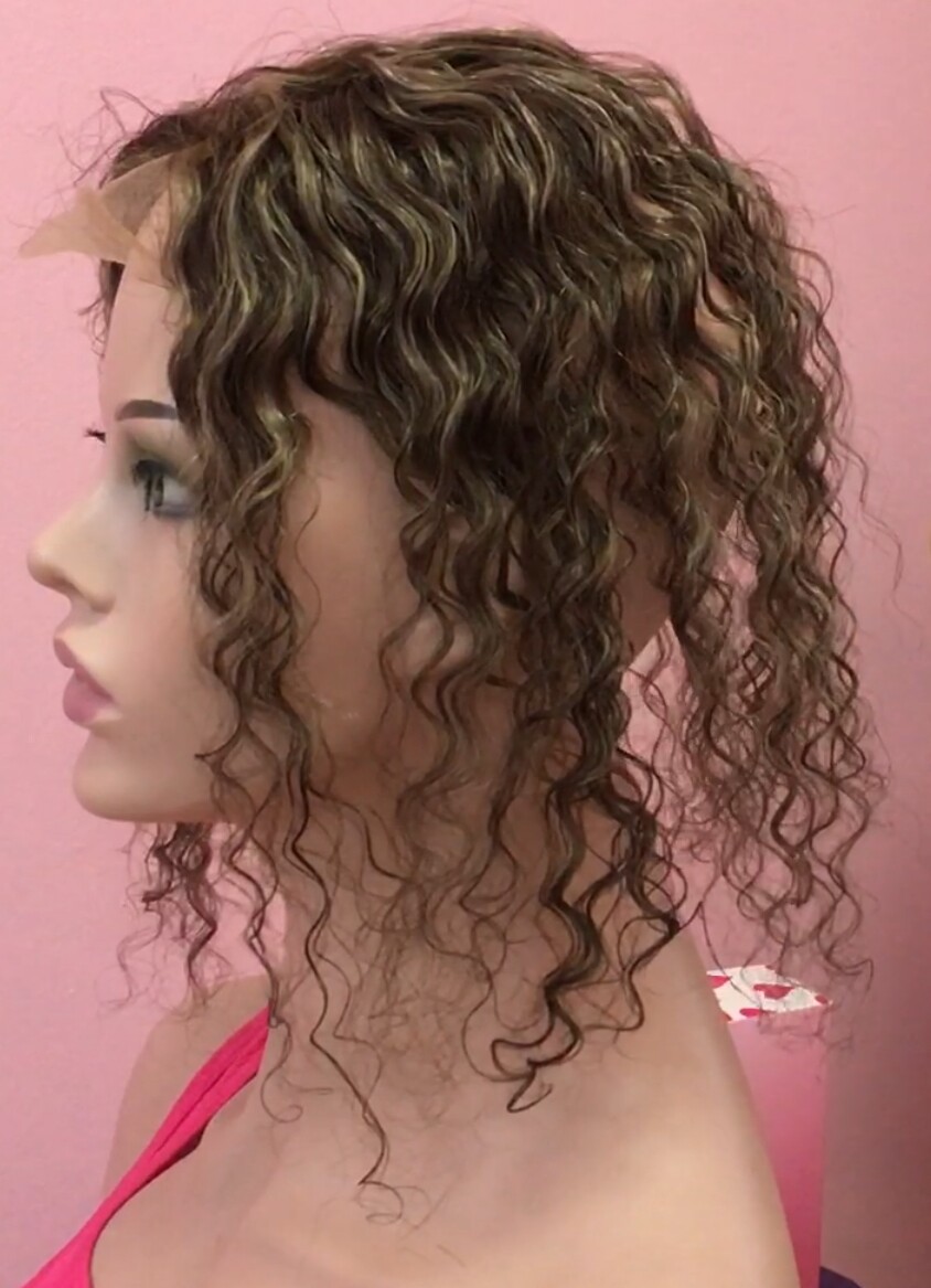 TUL 10X10 LILI 12" Rizado  VOLUMATER NATURAL color 2h18