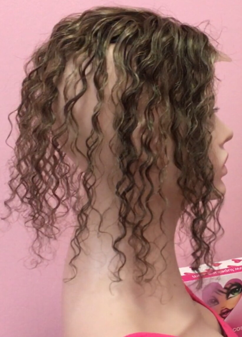TUL 10X10 LILI 12" Rizado  VOLUMATER NATURAL color 2h18