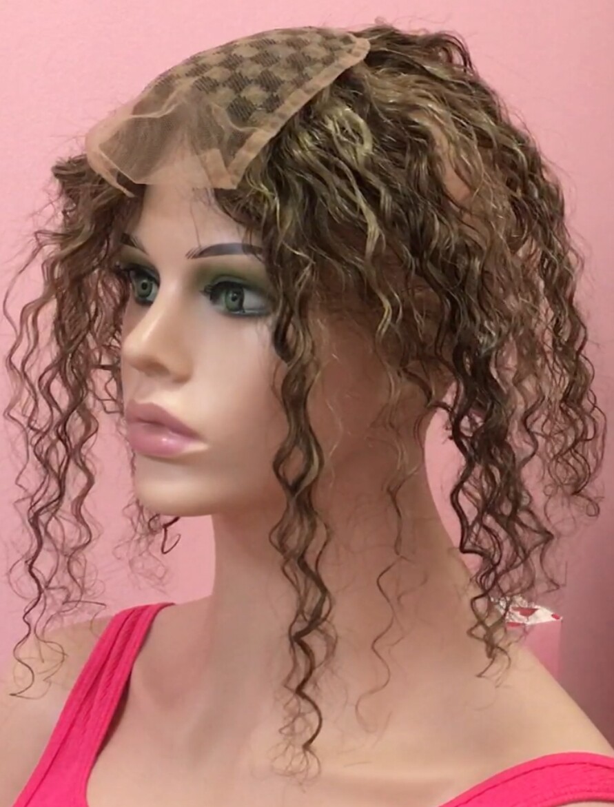 TUL 10X10 LILI 12" Rizado  VOLUMATER NATURAL color 2h18