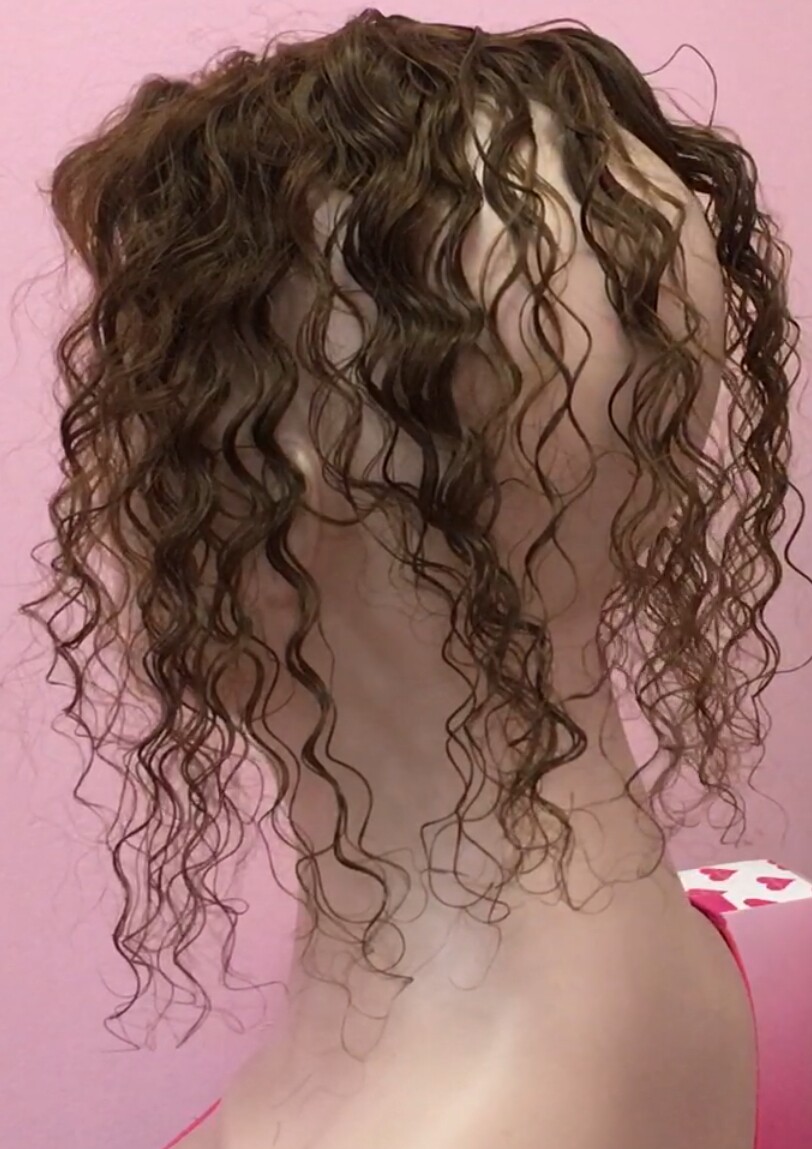 TUL 10X10 LILI 12" Rizado  VOLUMATER NATURAL color 4
