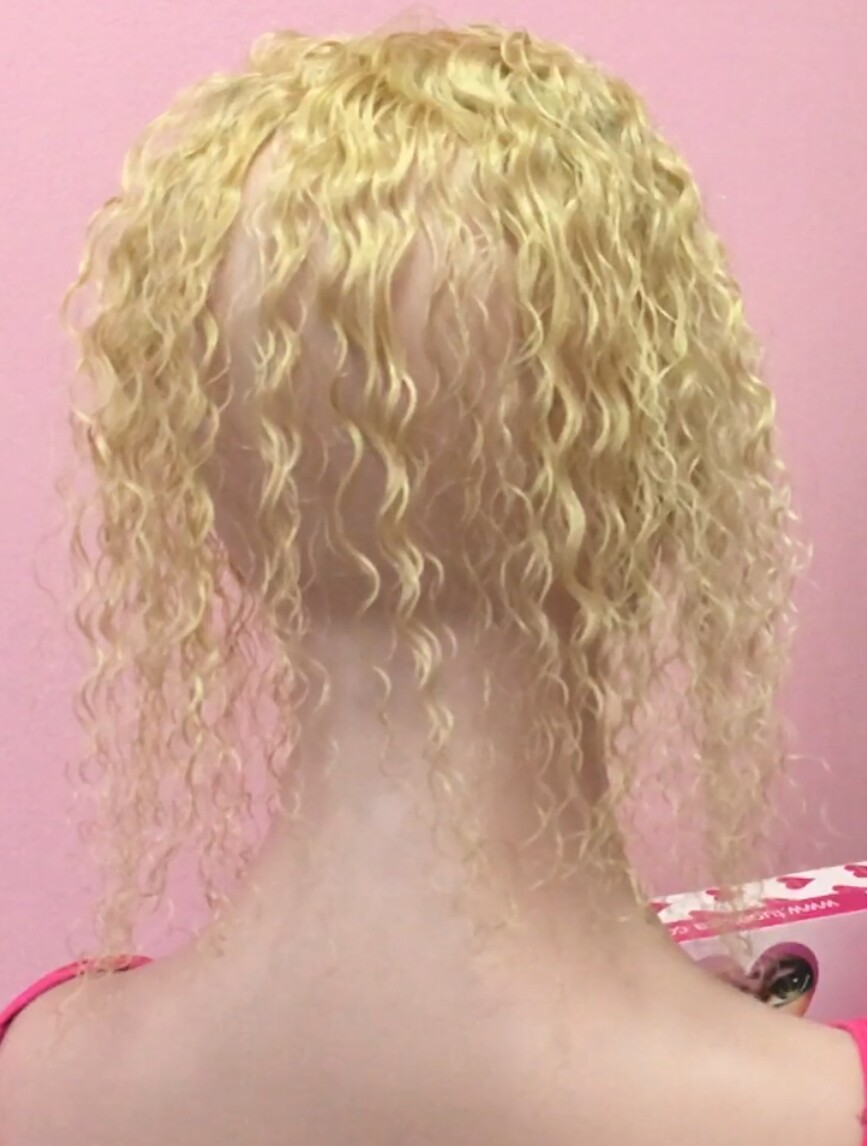 TUL 10X10 Rizado LILI 12" VOLUMATER NATURAL color 613