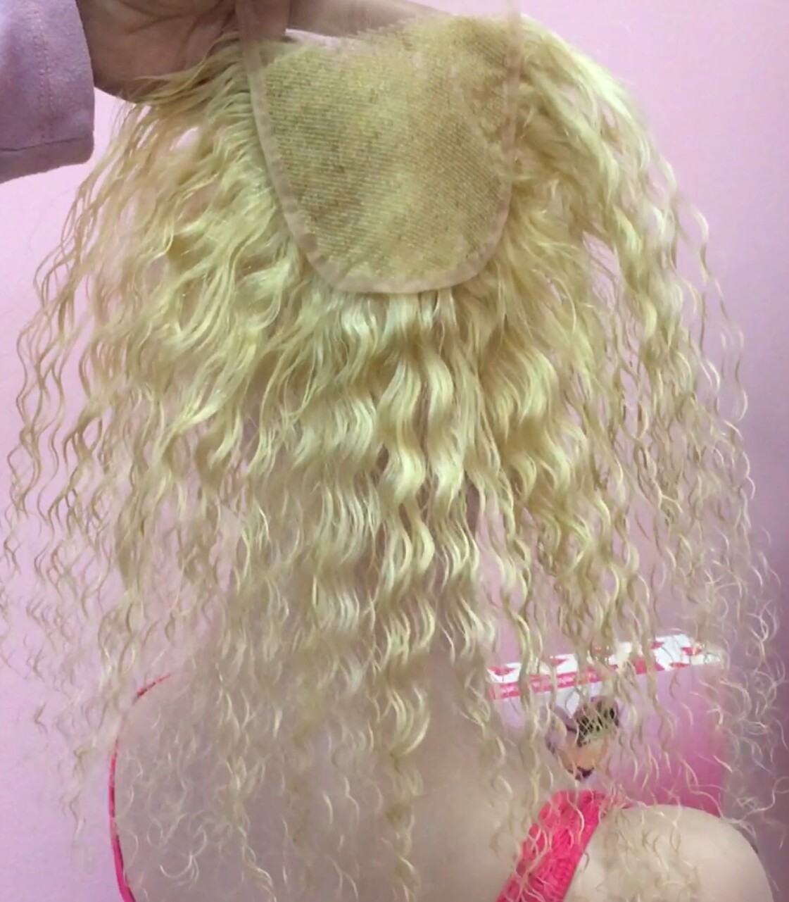 TUL 10X10 Rizado LILI 12" VOLUMATER NATURAL color 613