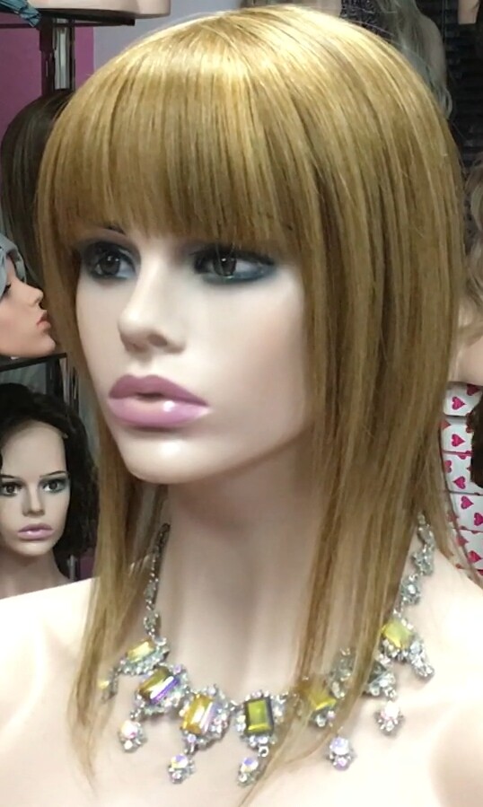 Voluminador cabello natural BELINDA FLECO CORTO color 10H27 confecc. a maquina