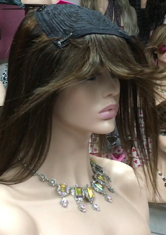 Voluminador cabello natural BELINDA FLECO CORTO color 2/5 confecc. a maquina