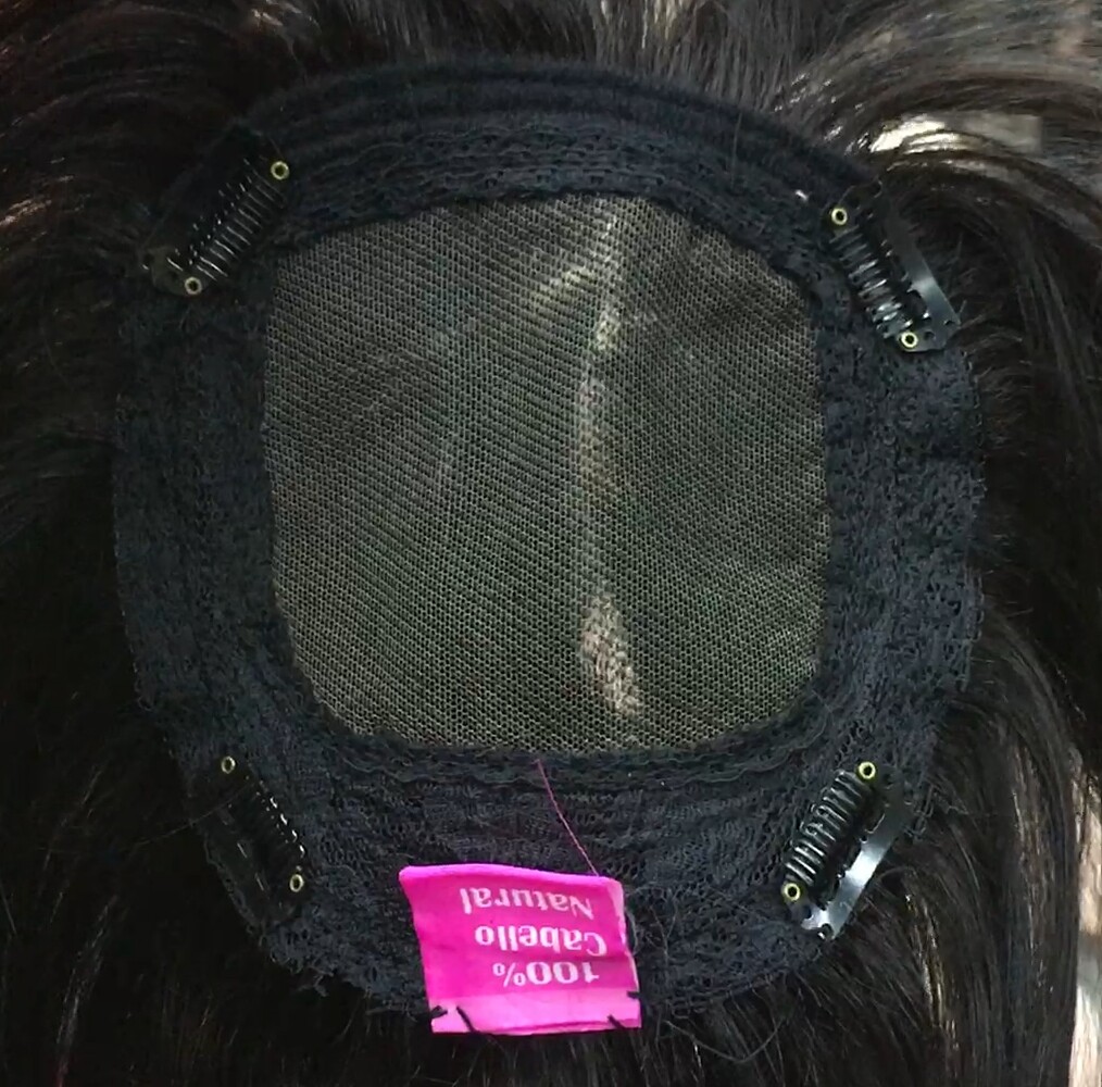 Voluminador natural BELINDA 8-12 color 1 TOP TUL transparente efecto piel