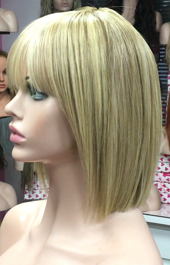 Peluca natural CLEO color 16H8h613H613 MAQUINA