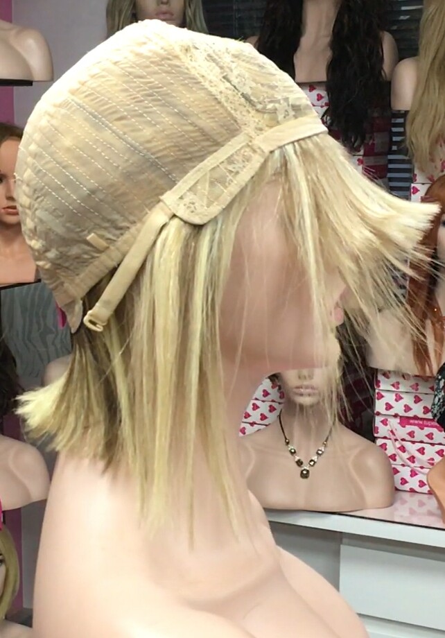 Peluca natural CLEO color 16H8h613H613 MAQUINA