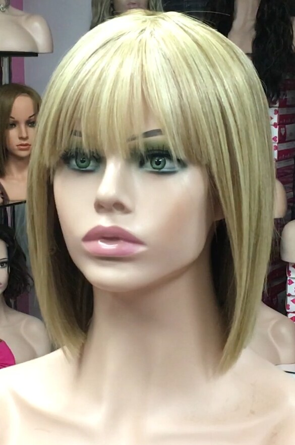 Peluca natural CLEO color 16H8h613H613 MAQUINA