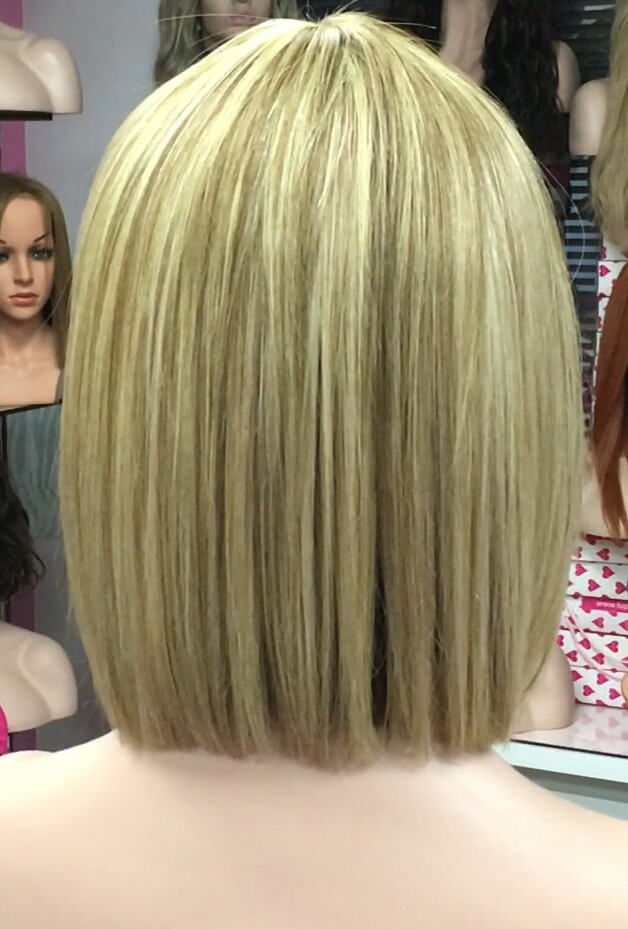 Peluca natural CLEO color 16H8h613H613 MAQUINA