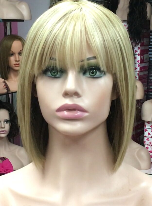 Peluca natural CLEO color 16H8h613H613 MAQUINA