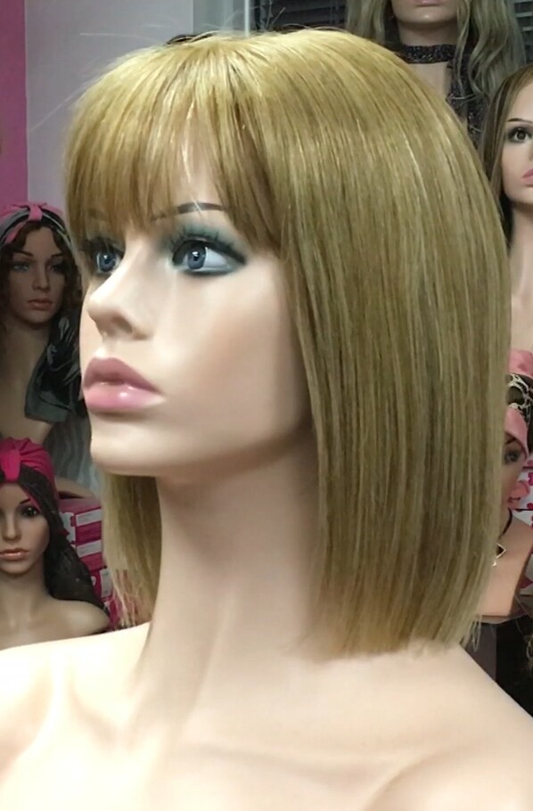 Peluca natural CLEO color 8H8h613  RAYA TUL transaprente efecto piel