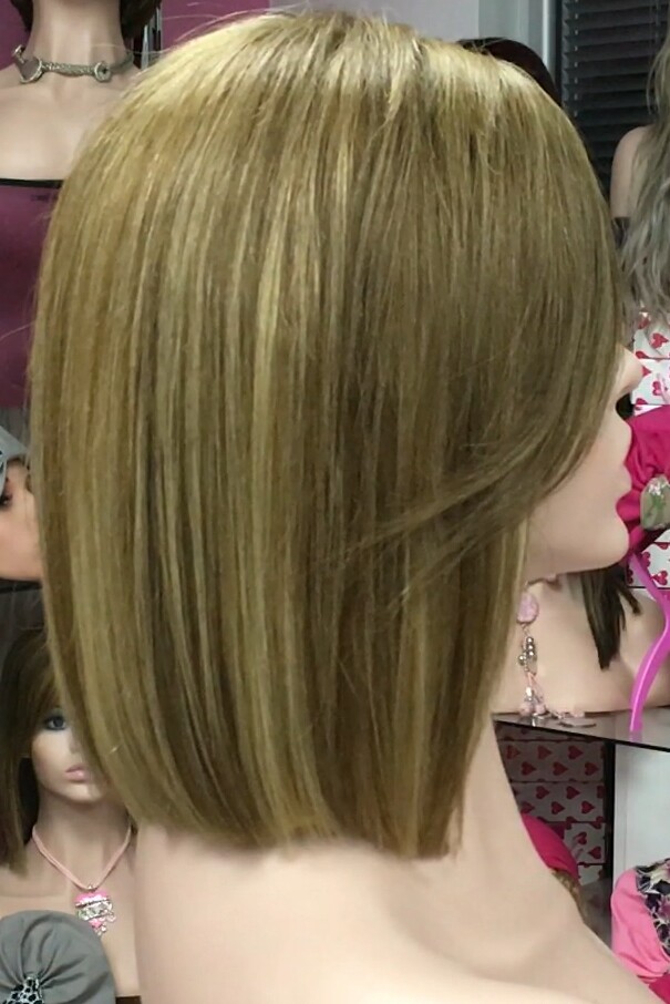 Peluca natural CLEO fleco largo color 8R8h613 RAYA TUL