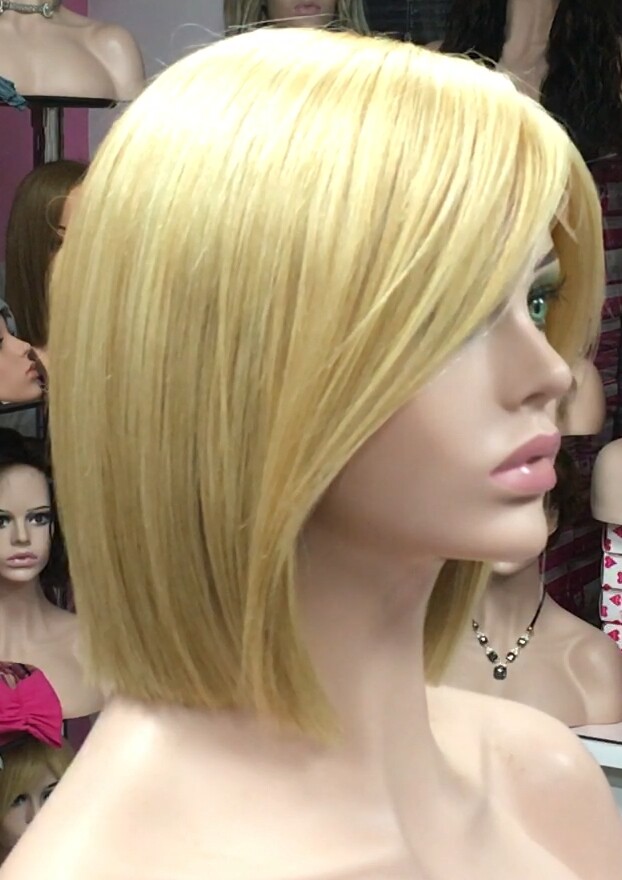 Peluca natural CLEO PLUS fleco largo TOP TUL color 18h613