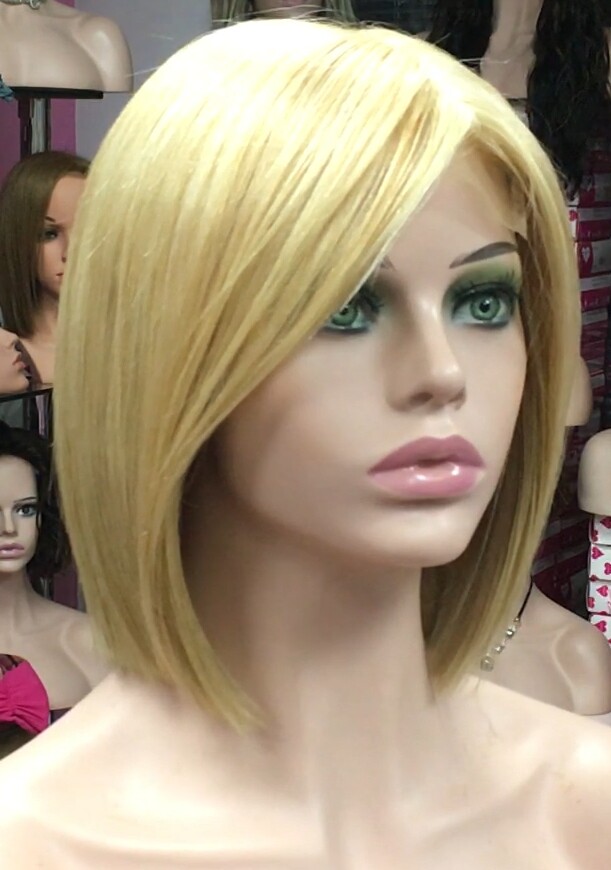 Peluca natural CLEO PLUS fleco largo TOP TUL color 18h613
