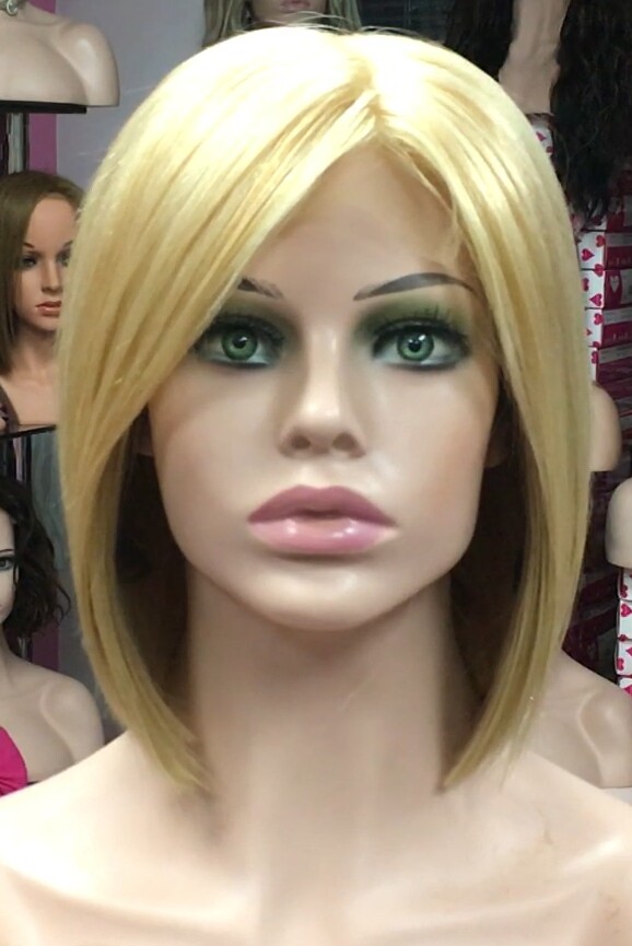 Peluca natural CLEO PLUS fleco largo TOP TUL color 18h613