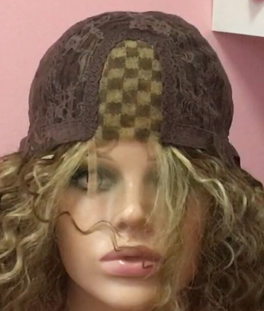 Peluca rizada PELO natural NIRVANA color 8H613 RAYA TUL CENTRO