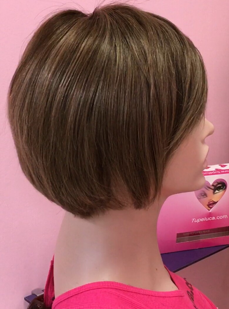 Peluca natural REBECCA color  6H16 MAQUINA