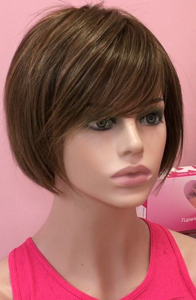 Peluca natural REBECCA color  6H16 MAQUINA