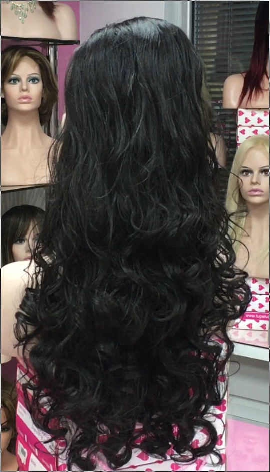 Coleta rizada EVELYN lazo color 4 Star-10 Colgeno