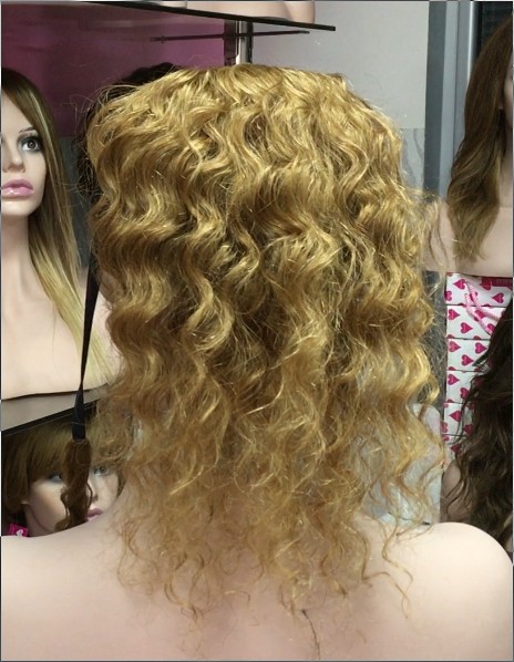 Coleta natural rizada NURIA color 27