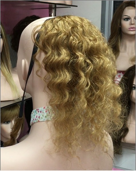 Coleta natural rizada NURIA color 27