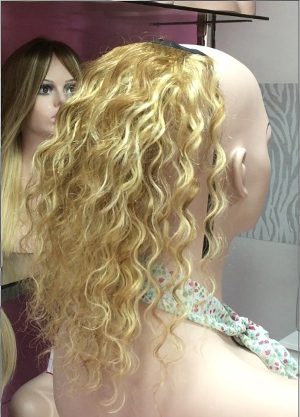 Coleta natural rizada NURIA color 27H13