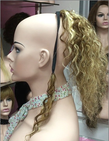Coleta natural rizada NURIA color 8H613
