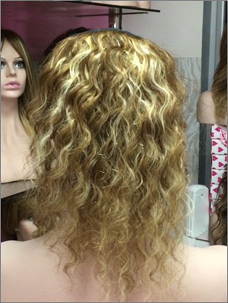 Coleta natural rizada NURIA color 8H613