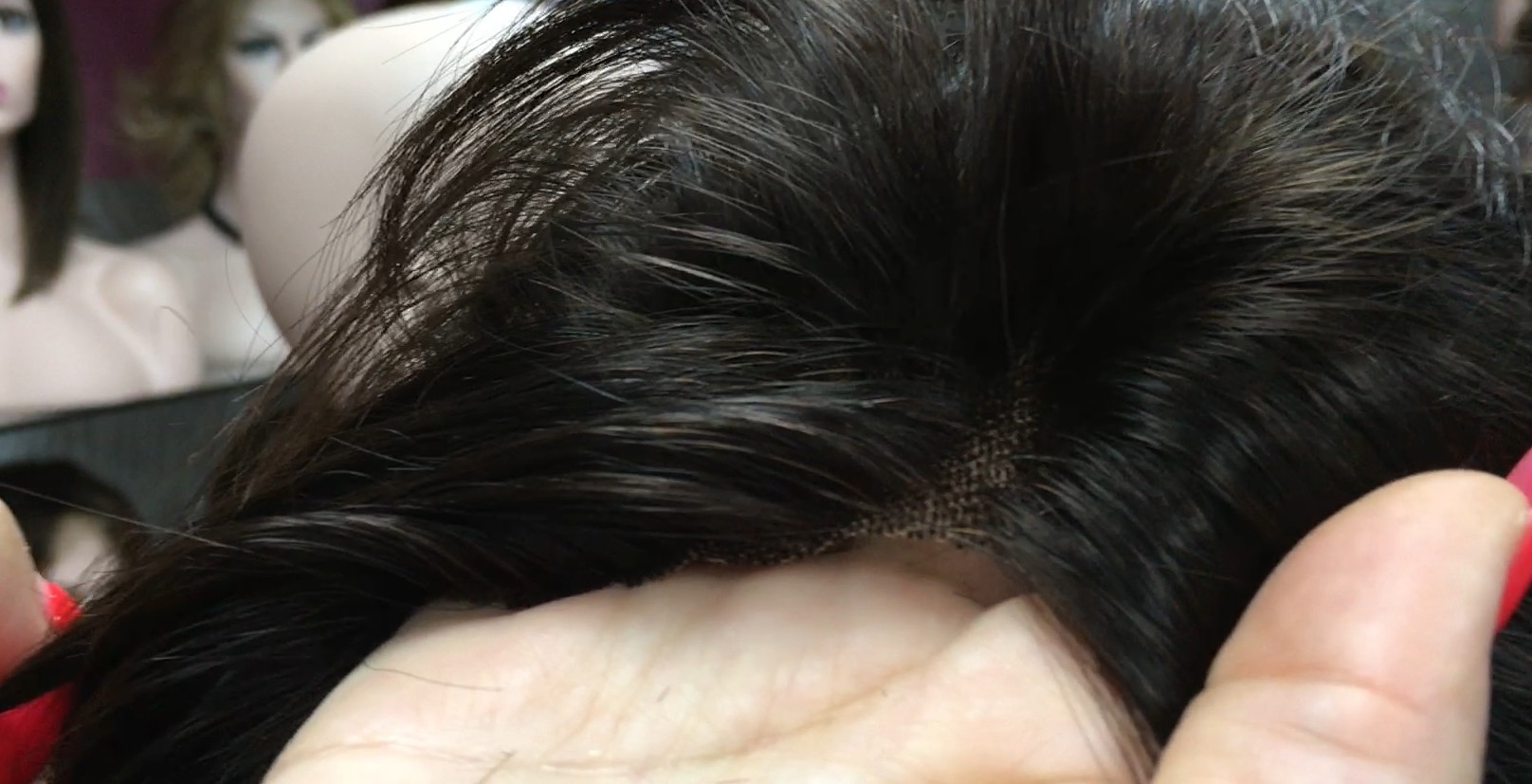 Voluminador natural MARGARITA color 4 frontal diadema medio tul