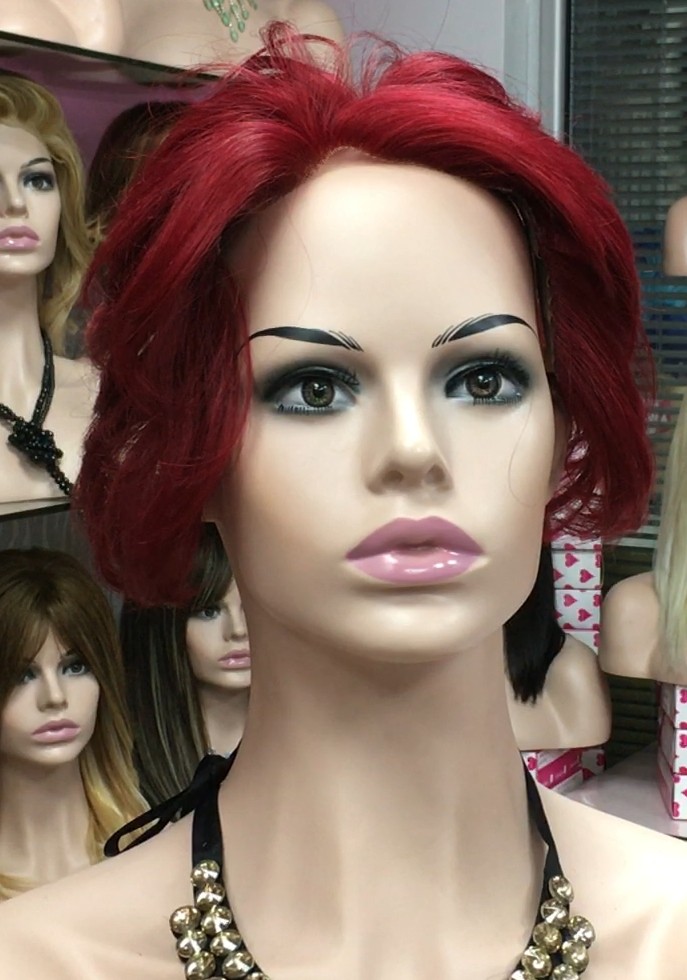 Voluminador natural MARGARITA color 118 frontal diadema medio tul