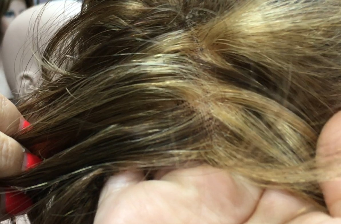 Voluminador natural MARGARITA color 5h27 frontal diadema medio tul