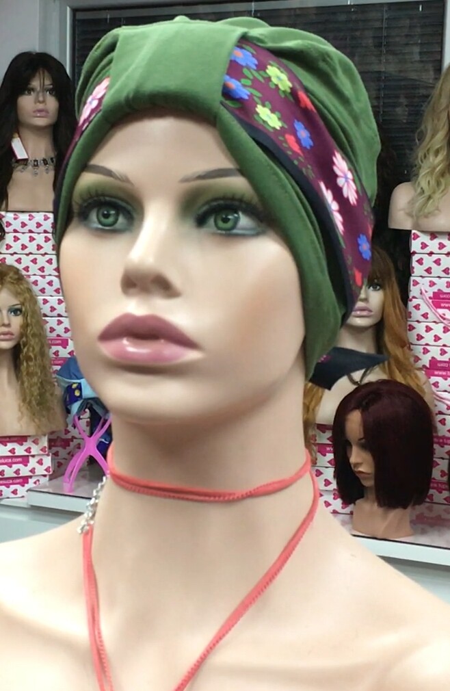 TURBANTE cinta de algodón BIO Gots Ref D12.23