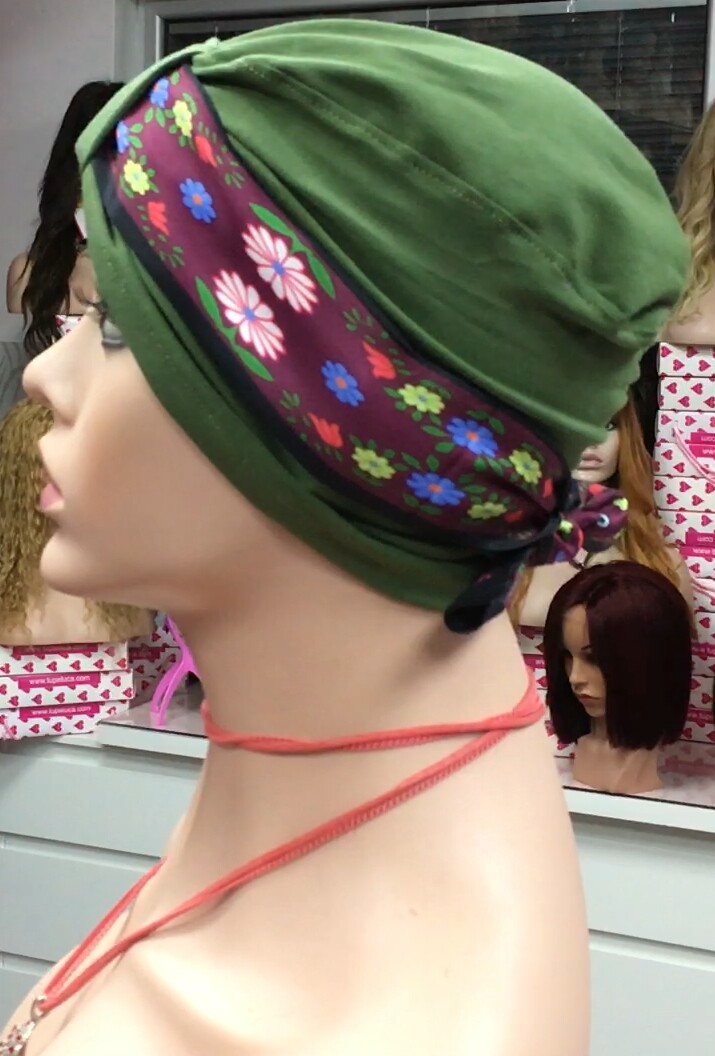 TURBANTE cinta de algodón BIO Gots Ref D12.23