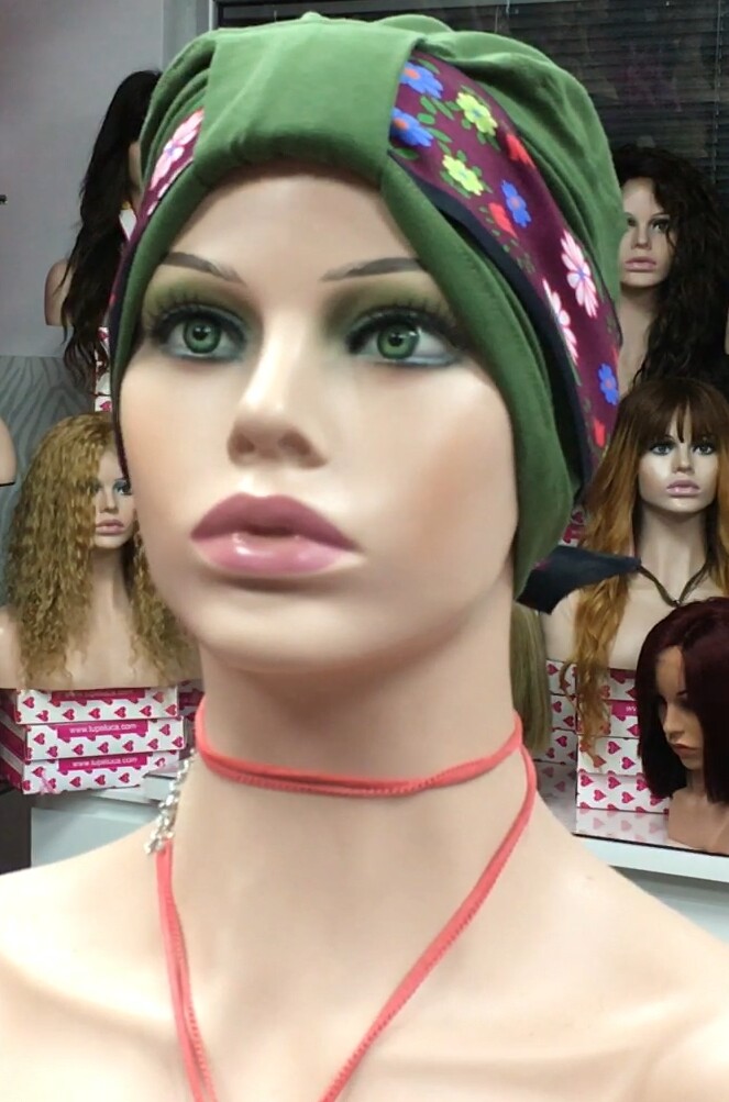 TURBANTE cinta de algodón BIO Gots Ref D12.23