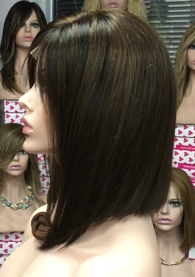 Peluca natural MELANIA TOP-TUL color 2H5