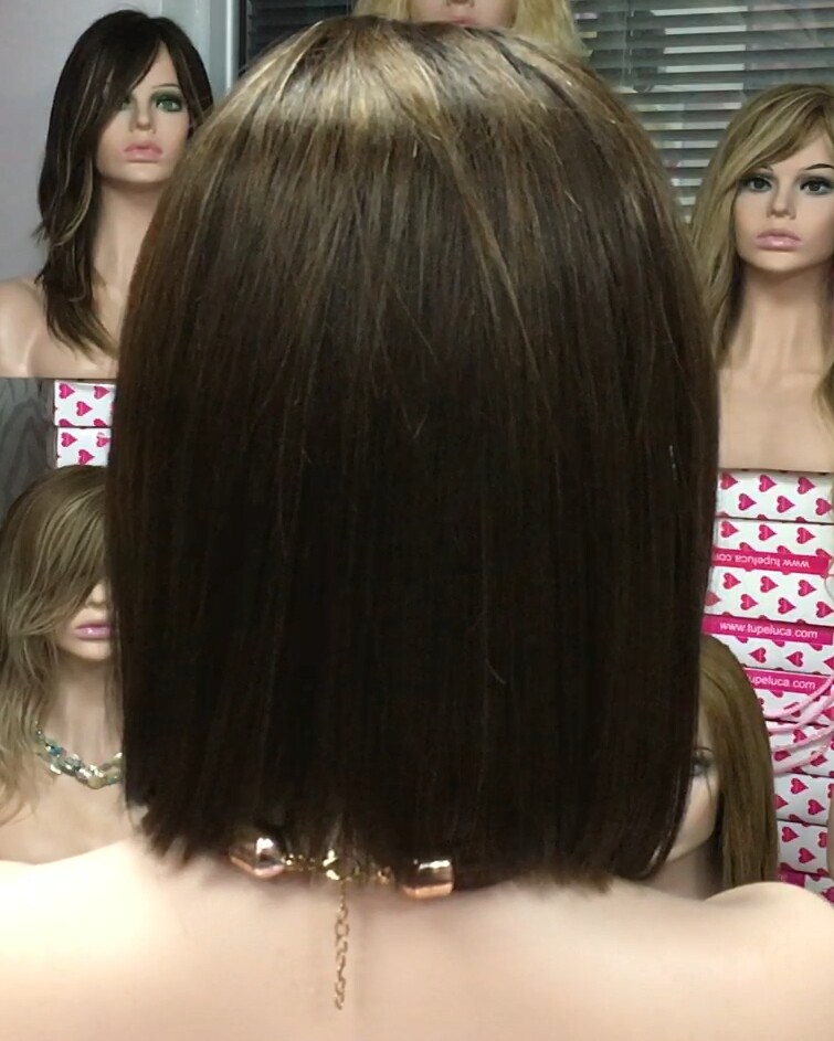 Peluca natural MELANIA TOP-TUL color 2H5