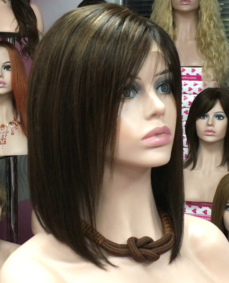 Peluca natural MELANIA TOP-TUL color 2H5