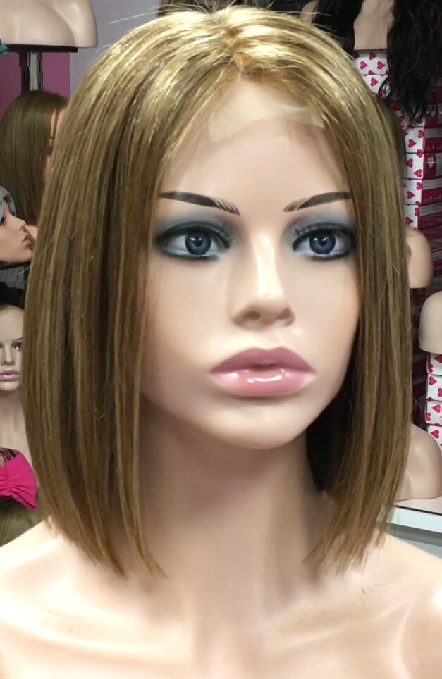 Peluca natural MINAUTI color 5H27 RAYA TUL transparente efecto piel