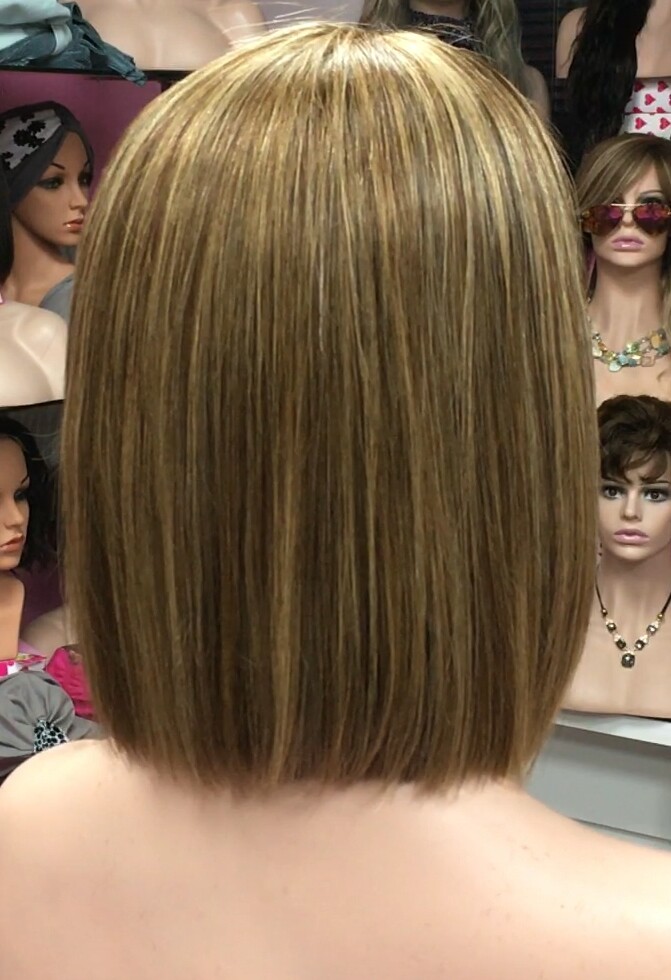 Peluca natural MINAUTI color 5H27 RAYA TUL transparente efecto piel